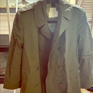 Women’s Vintage Military Trench Jacket